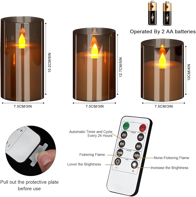 RemoteGlow Candle Set